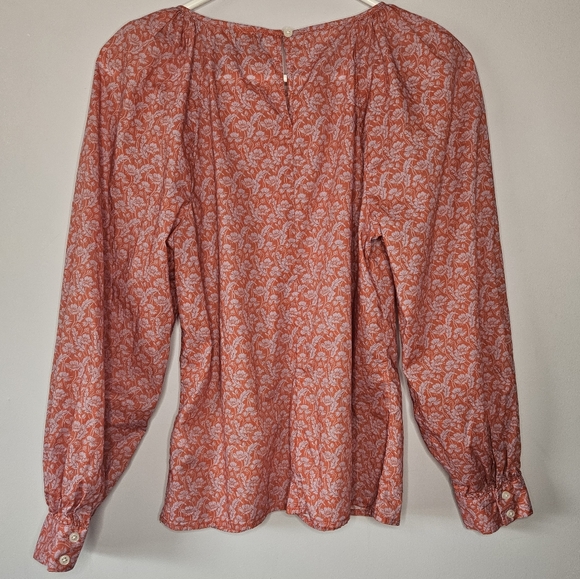 J. Crew Libert Fabric floral top - Picture 5 of 10